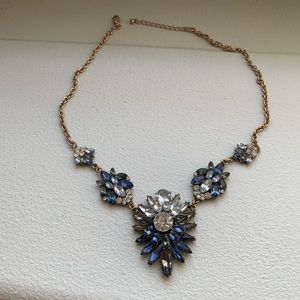 Statement flower necklace